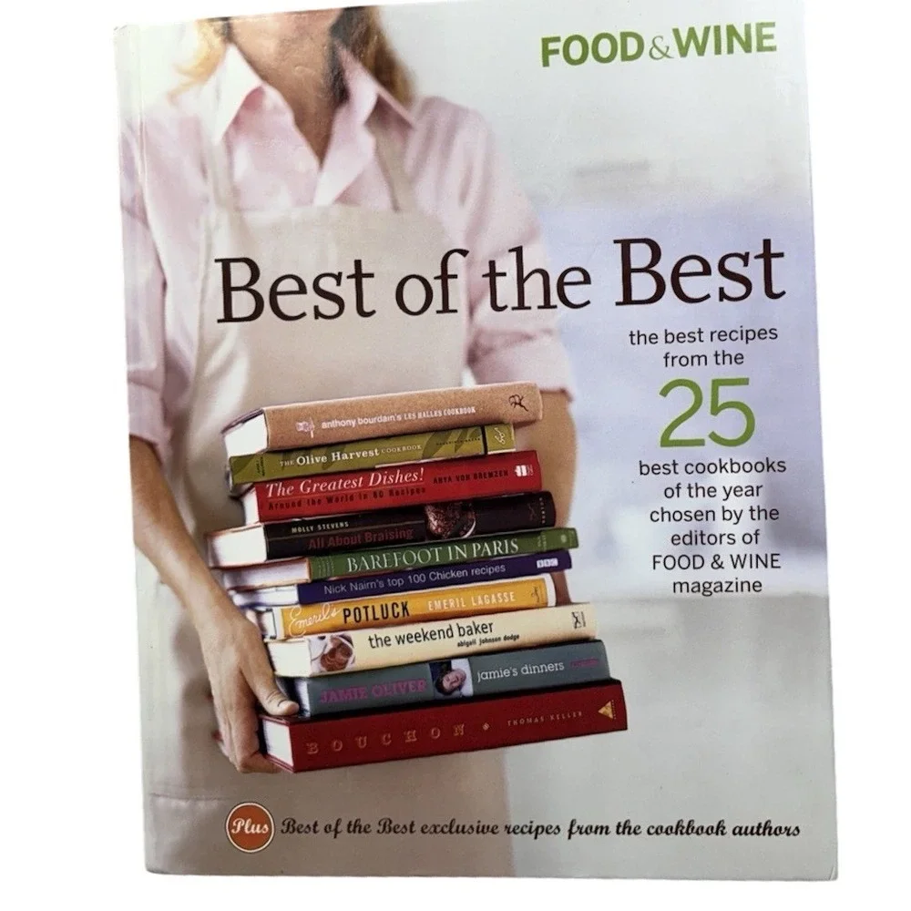 Food &Wine Best of the Best Vol 8 Cookbook Hardcover 2005 Bourdain Garten Oliver